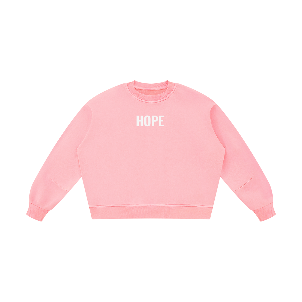 The HOPE Sweatshirt — Boxy Fit, Vintage Wash