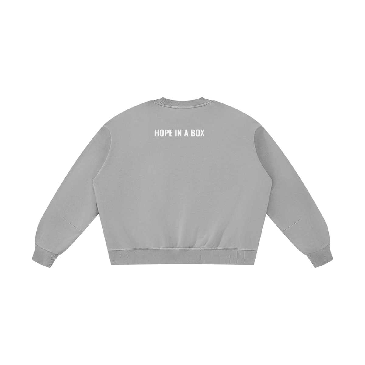 The HOPE Sweatshirt — Boxy Fit, Vintage Wash