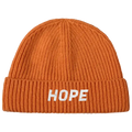 Hope In a box beanie - ORANGE