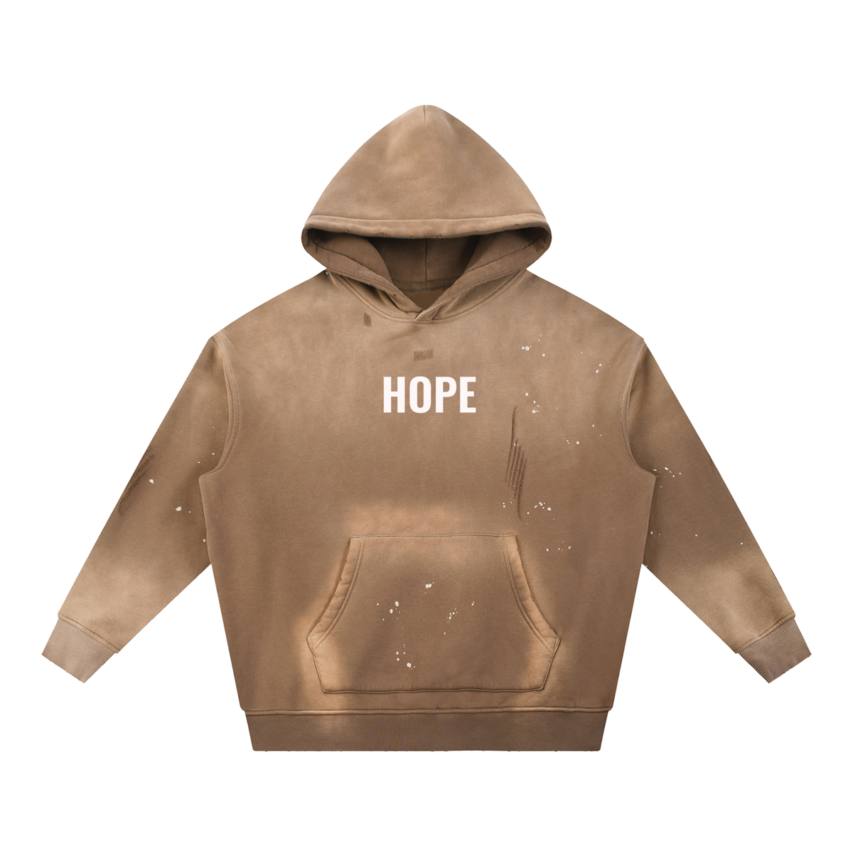 The HOPE Hoodie — Vintage Wash, Frayed Edge