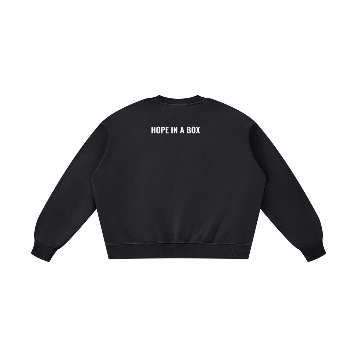 The HOPE Sweatshirt — Boxy Fit, Vintage Wash