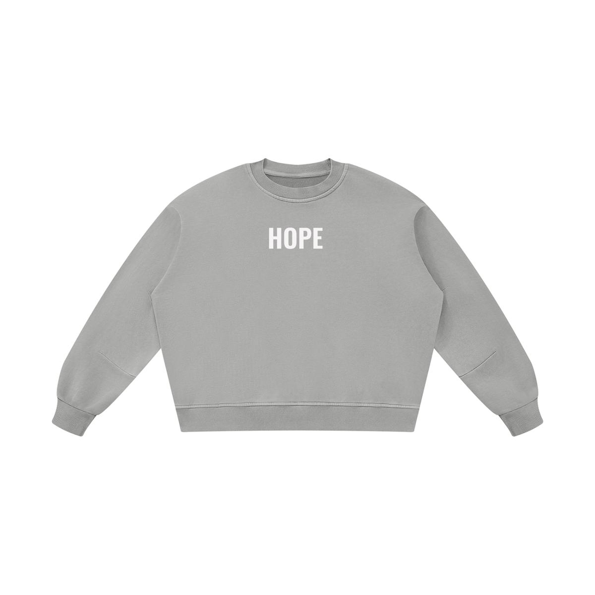 The HOPE Sweatshirt — Boxy Fit, Vintage Wash